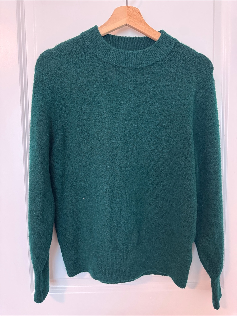 H&M Dark Green Crewneck Sweater